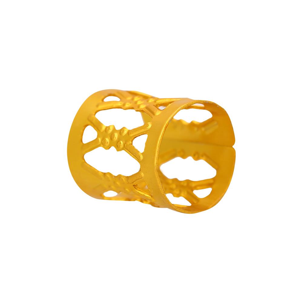 3 Types Adjustable Metal Hair Braid Beads Rings Cuff Hair Beauty Decoration Tools Accessories