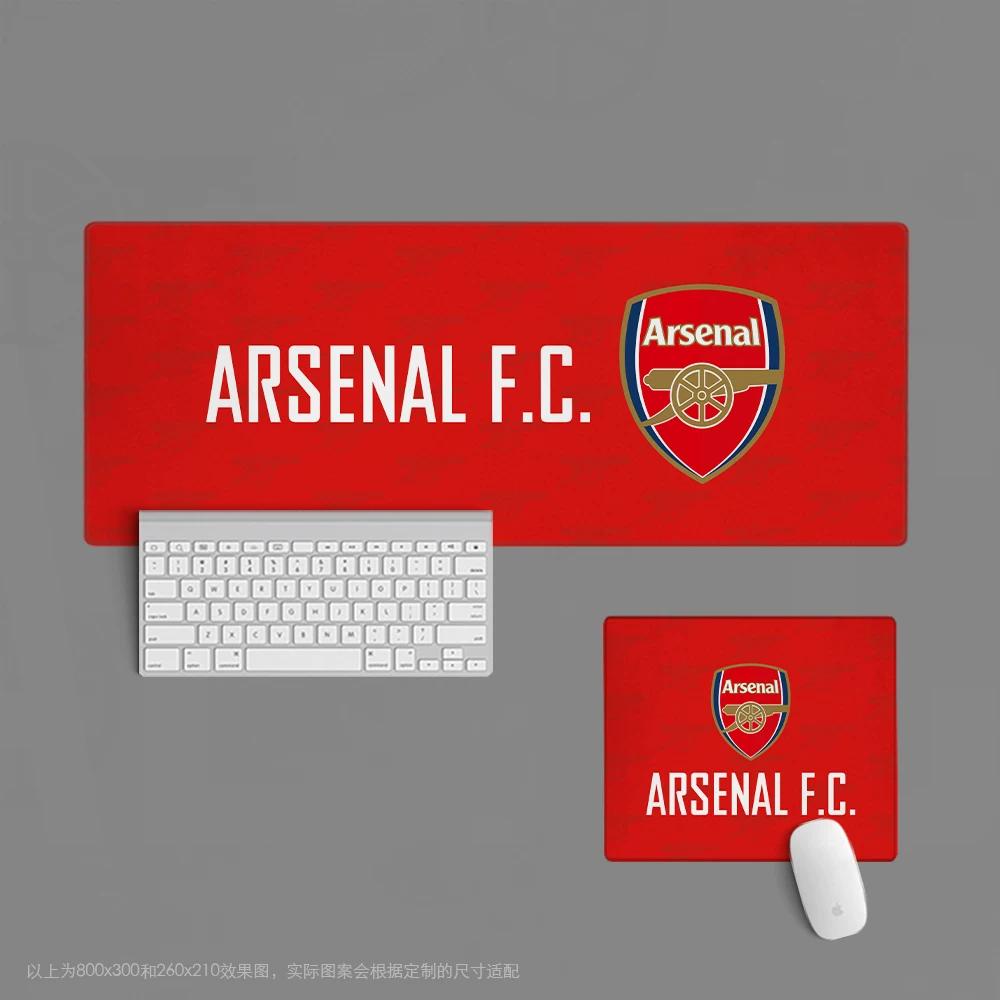 High quality leather non-slip mouse pad oversized office keyboard pad book table mat football fan supplies gift premier league arsenal gunner henry