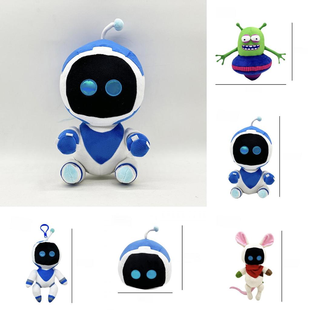 Плюшевая игрушка Astro Bot с наполнителем из полипропиленового хлопка для фанатов игр и коллекционеров