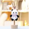 Bag Panda Messenger Plush Toy Keychain Ornament For Home Decor And Teen Gifts
