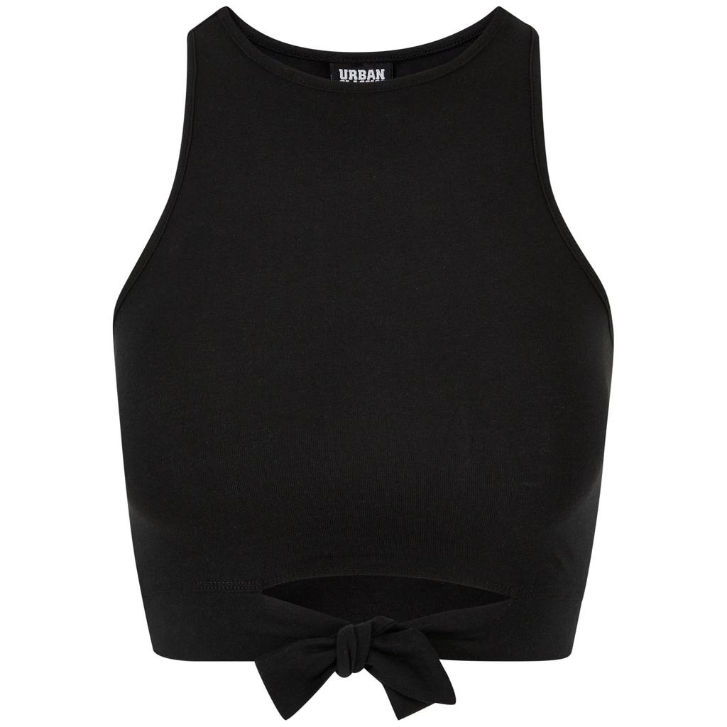 Urban Classics Womens/Ladies Front Knot Crop Top