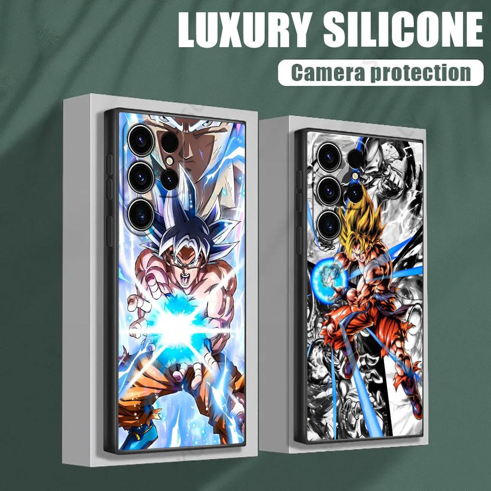 Dragons Balls Z Super Goku Anime Phone Case For Samsung Galaxy S25 S24 S23 S20 S21 FE S26 S22 Ultra 5G S26 Plus S25FE Soft Cover