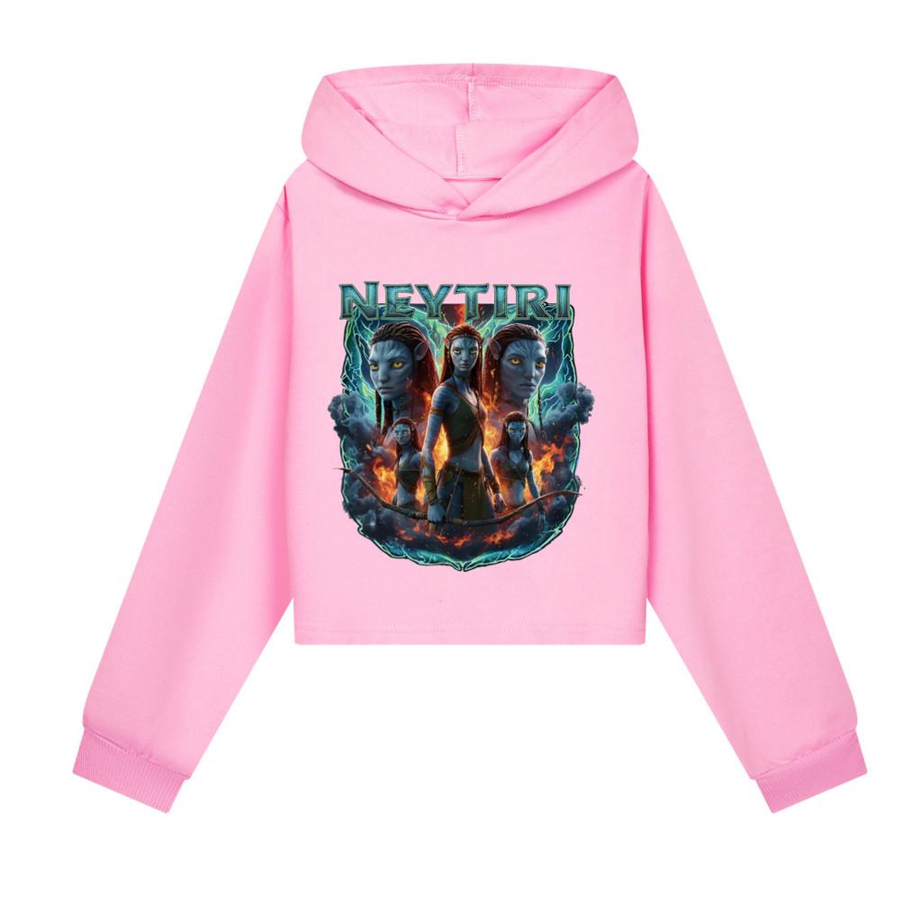 5417 Детские Девочки Печатные Хлопок Цветные С Длинным Рукавом Худи