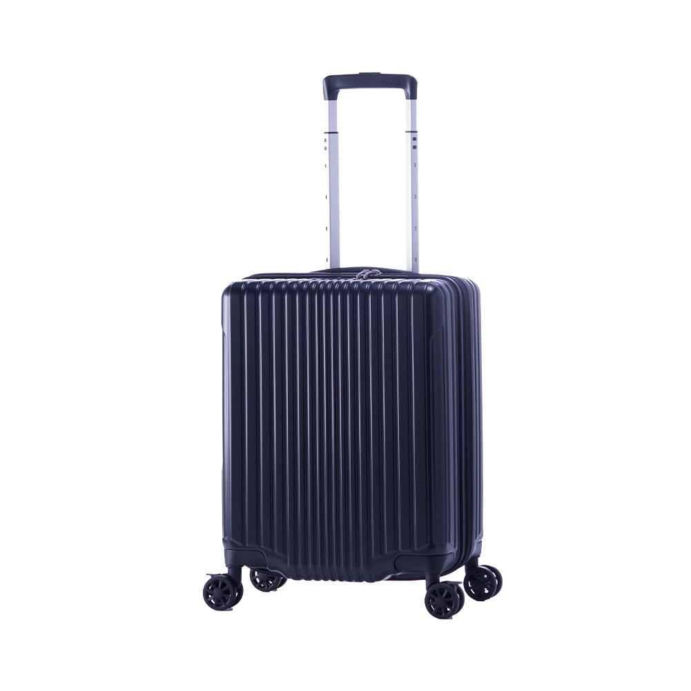 FiL Pake Expansion Zipper Matte 48L When 3 4 4 Wheels [Asia Luggage] A.L.I Suitcase, Carry-on, Function, Carry, Black, 40L, Expanded, Nights, Nights,