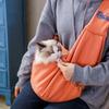 Сумка-переноска для кошек и щенков, сумка через плечо для животных, портативная сумка-слинг для путешествий на открытом воздухе, для маленьких собак, товары для животных
