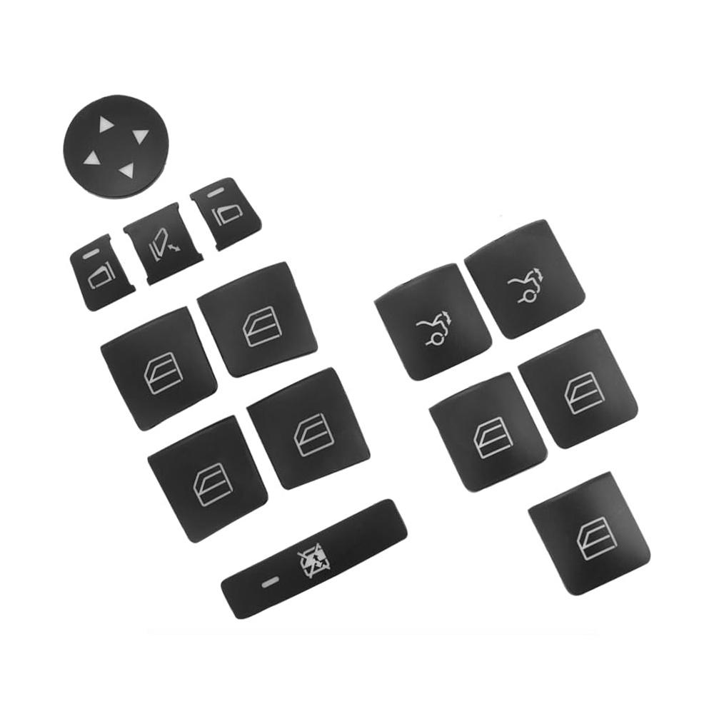 Накладка на кнопку стеклоподъемника для Mercedes-Benz E200 C300 Gla250 A180 Gle350