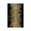 EPeddler Home Modern Zebra Pattern Digital Printing Washable Non-Slip Leather Base New Generation Living Room, Bedroom, Hallway Carpet