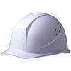 Midori Safety Work Helmet with ABS Ventilated Rain Super White Guard, SC11BV,