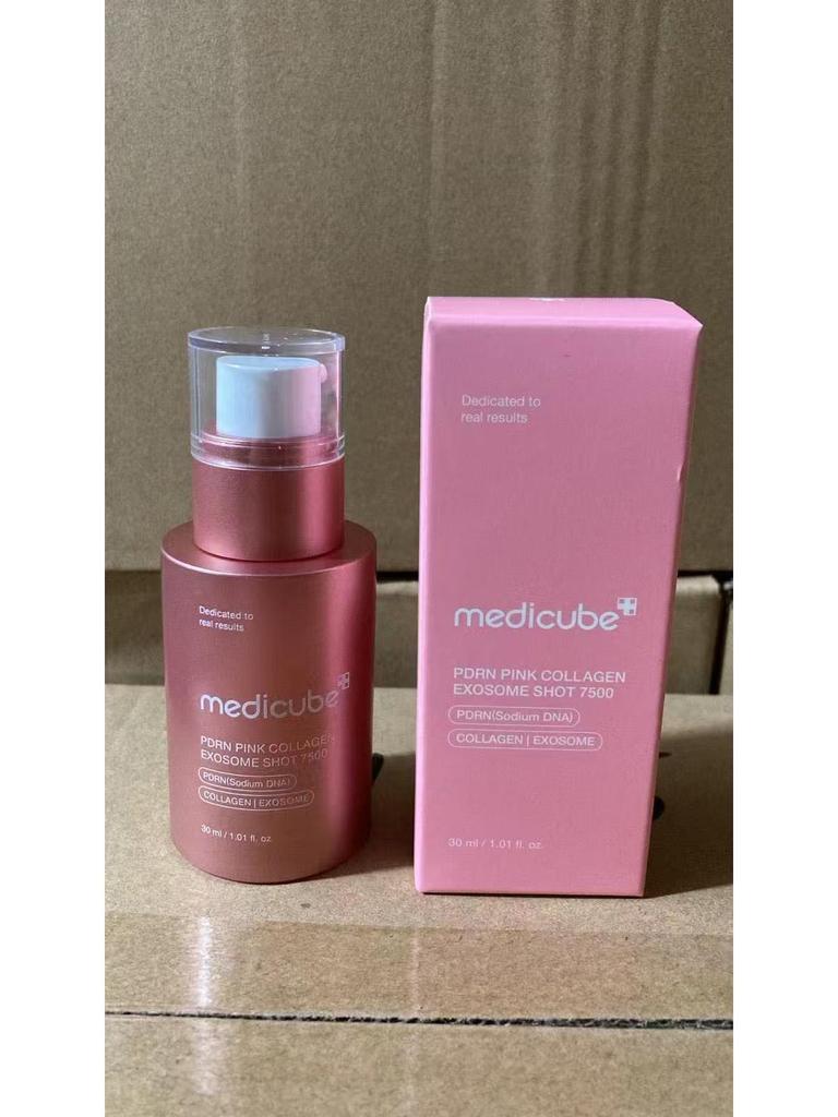 Набор коллагеновой уходовой косметики Kim Hee-sun от Medicube – Сыворотка-ампула, Сыворотка, Солнцезащитный крем, Средство для умывания, Глиняная маска