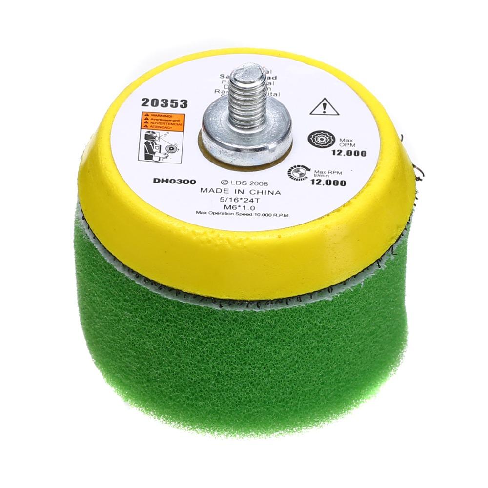 16 шт./набор Полировальный круг для автомобиля 2 дюйма 50 мм Полировальный круг Полировальная восковая подушечка Инструмент Набор полировальных дисков Полировальная машина для автомобиля Чистящие инструменты