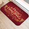 С Рождеством и Новым годом украшение дома коврик для входной двери ванная комната кухня нескользящий напольный коврик гостиная прихожая ковер