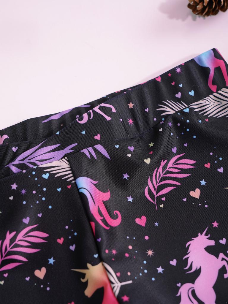 Kids Girls Elastic Waist Shorts Child Dance Sports Gymnastic Workout Bottoms Shorts