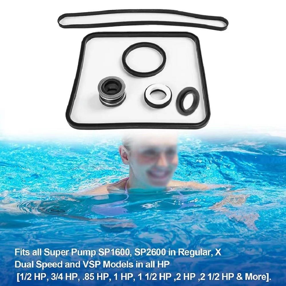 Комплект прокладок, уплотнительных колец для ремонта насоса бассейна для Hayward Super Pump Sp2600 Sp1600