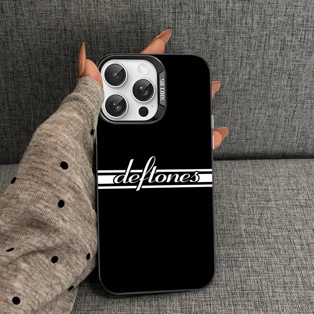 Яркий чехол для телефона Deftones для iPhone 17 16 15 14 13 12 11 Pro Max Plus Матовый чехол