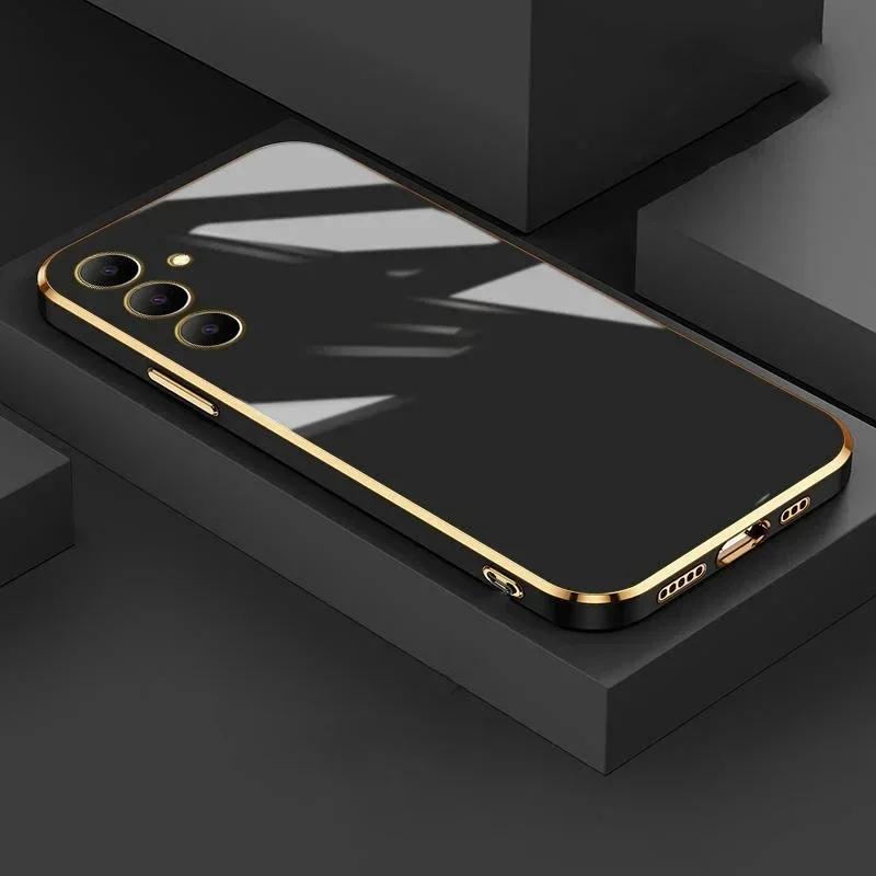 Чехол для Samsung Galaxy A14 A04E A04S A24 A34 A54 A05 A25 S4 Ultra S23 FE S22 Plus Роскошный Милый Силиконовый Чехол Подарок для Мужчин Женщин