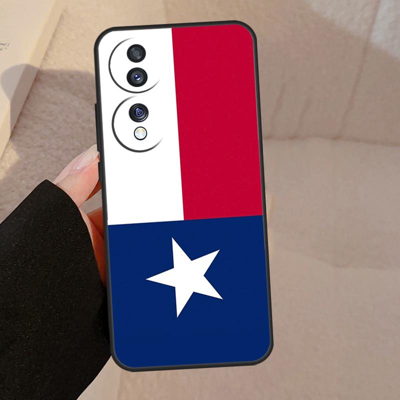 Texas Flag For Honor Magic V5 5 6 7 Pro Case For Honor 200 400 Lite 50 70 90 X8a X8b X9a X9b X9c Cover