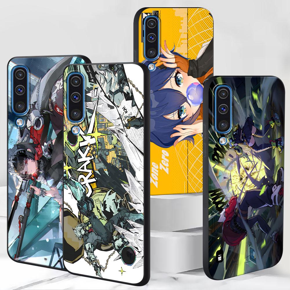 Zenless Zone Zero ZZZ Чехол для Samsung Galaxy A10s A50 A50s A02s A03s A20 A30 A20e A70 A70s A20s A30s A10 TPU Черный Чехол для Телефона