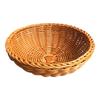 Imitation Vine Natural Fruit BasketsFood Storage BowlDecorative Rattan Wicker Serving Basket for Snack and Bread Easy To Carry