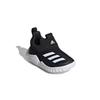 adidas Zen 2 Нескользящие Дышащие Устойчивые к истиранию Низкие Детские Кроссовки Черно-Белые для Младенцев и Малышей FV2618