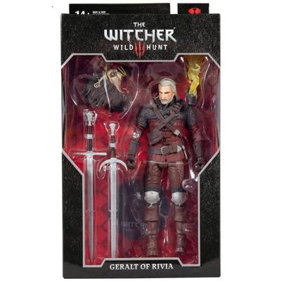 Ведьмак 3 Дикая Охота McFarlane Toys 7-дюймовая фигурка Геральт из Ривии Доспехи McFARLANE TOYS ВЕДЬМАК 3 ДИКАЯ ОХОТА 7-дюймовая фигурка ГЕРАЛЬТ ИЗ