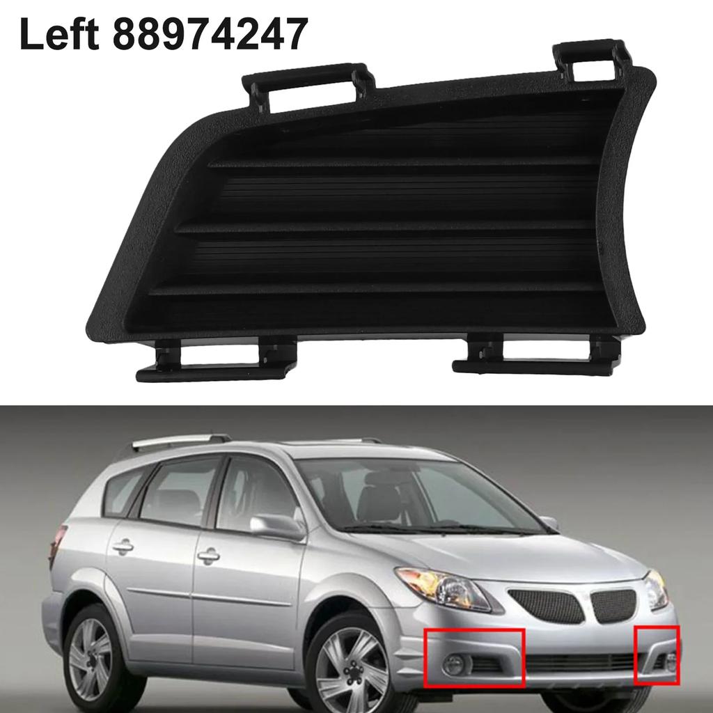6) Для Pontiac Vibe 2005 2008 Передний бампер Нижняя крышка противотуманных фар Внешние решетки Высокая надежность Простая установка