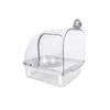 Detachable Bird Bath Cage Splash Proof Parrot Shower Box Parrot Bathing Pool  Small Medium Birds