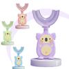 High Quality U-shaped Silicone Toddler Toothbrush For Effective Dental Hygiene