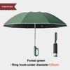 Ring Buckle Reverse Automatic Umbrella Storm Umbrella Increased Thickened Reinforced Night Reflective Folding Aluminum Alloy Umb
