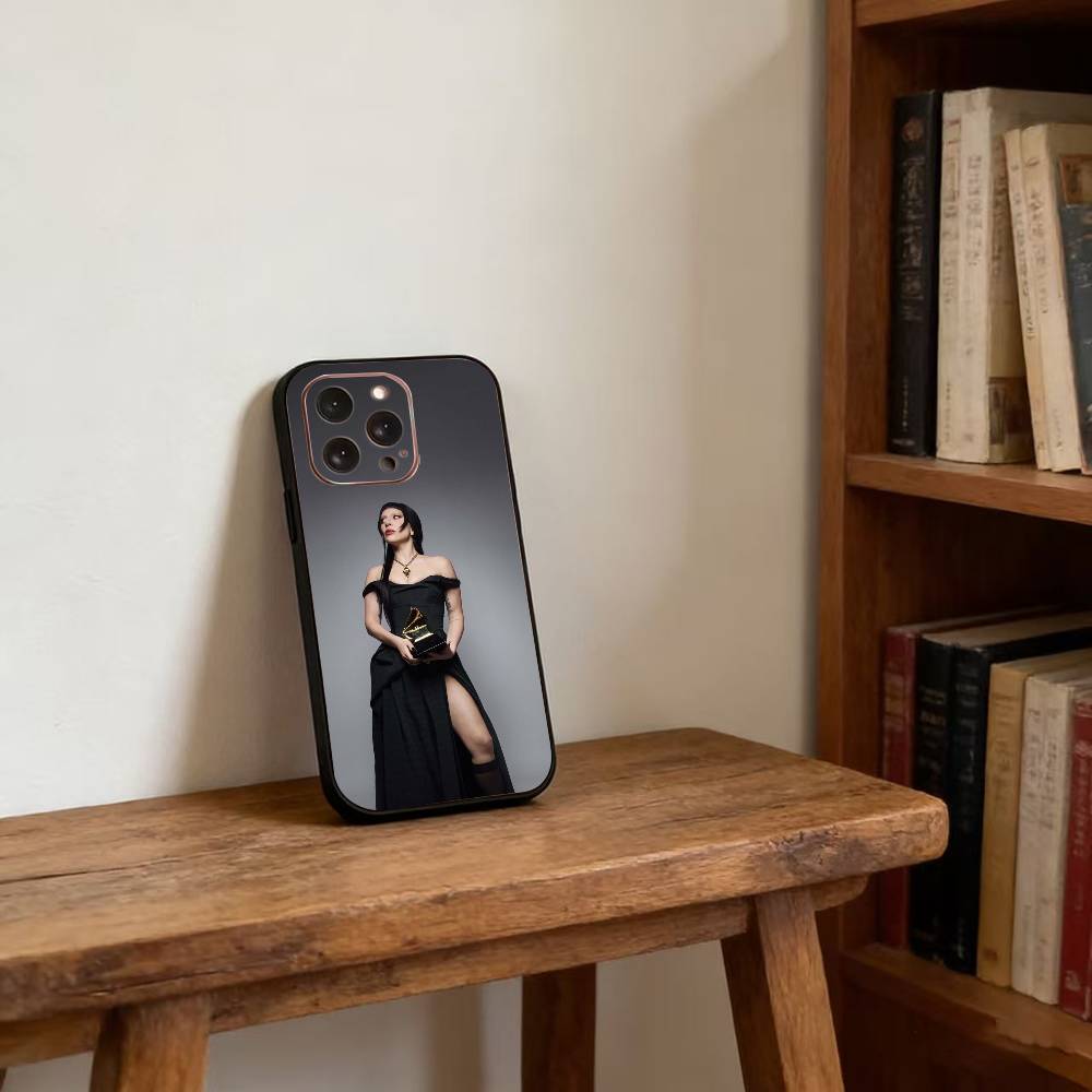 Чехол для телефона Singer L-Lady Gaga Mayhem для iPhone 17,16,15,14,13,12,11 Plus,Pro Max,XS, Мягкий силиконовый черный чехол