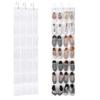 Fabric Closet Rack Mesh Pocket Clear Hanging Over The Door Cloth Box Bag Storage 28 Grid Wall-mounted Sundries Shoe Organiser