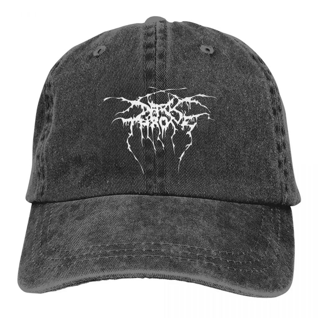 Darkthrone True Norwegian бейсболка черная металлическая уличная спортивная козырек солнцезащитный козырек стираные хип-хоп шляпы мужские винтажные бейсболки