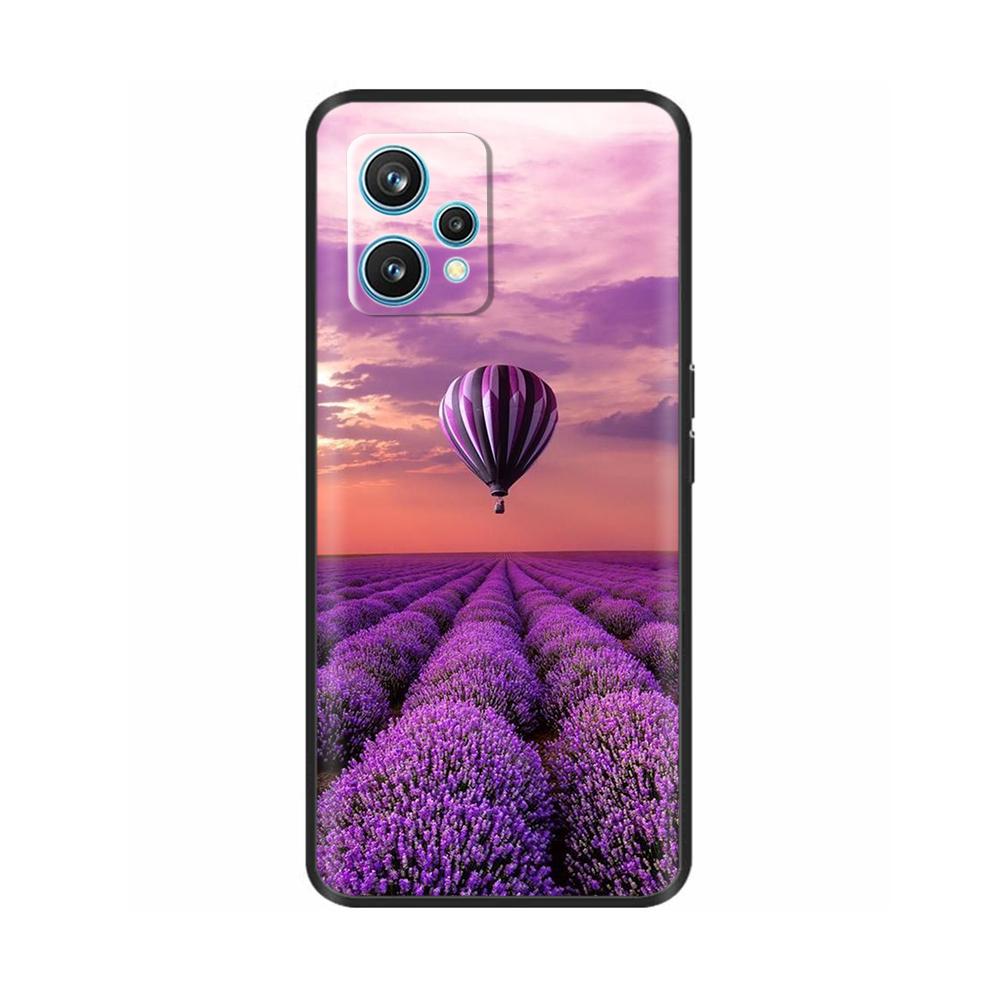 Чехол для Realme 9 Обложка Милые Растения Мультяшные Чехлы для OPPO Realme 9 4G RMX3521 Realme9 Чехол для Телефона Мягкий Силикон fundas coque