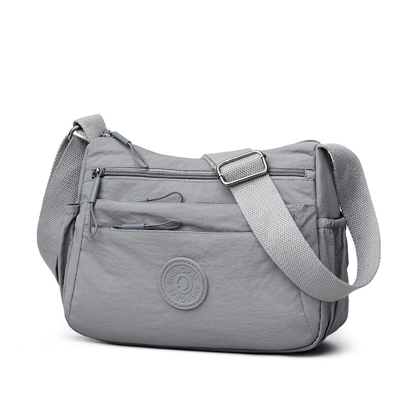 Women's Multi-Layer Crossbody Bag Lightweight Shoulder Bag Middle-Aged and Elderly Mother Bag