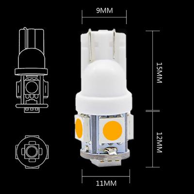 Светодиодная лампа LightBox T10 194 168 W5W Теплый белый Замена Универсальное автомобильное освещение Карта Плафон