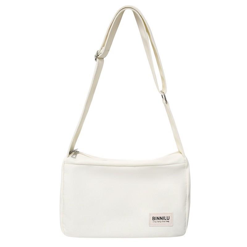 2023 New Street Style Canvas Bag Women Men Large Capacity Shoulder Bag