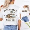 Fashion OBX Printing Shirt Outer Banks T Shirt Pogue Life John B Paradise On Earth North Carolina Pouge Graphic Cotton Tee Tops