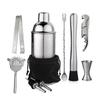 6/7/10pcs Stainless Steel Cocktail Shaker Bartending Tools Bartender Kit Martini Sharker Drink Mixer Set With Storage Bag