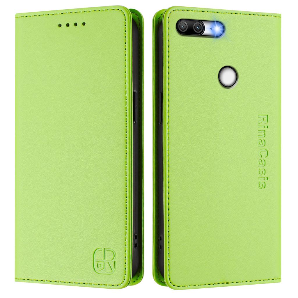 Для Huawei P20,P30,P40,P50,P60,P Smart 2019,Honor 9 Lite,X6,X8,X5b,X9b,X50,X60,... Премиальный чехол-кошелек из искусственной кожи, ударопрочный и с блокировкой RFID