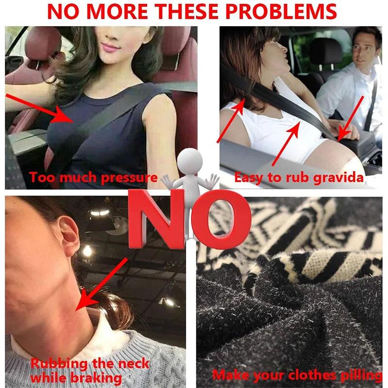 Suede Car Seat Belt Cushion-Shoulder Pad,Fit,Comfortable,car accessories,for Mercedes Benz AMG W203 W206 W220 W205 W140 W169