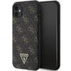 Guess Guhcn61Pg4Gpk Iphone 11 / Xr 6,1 Czarny/Black Hardcase 4G Trójkątne Metalowe Logo