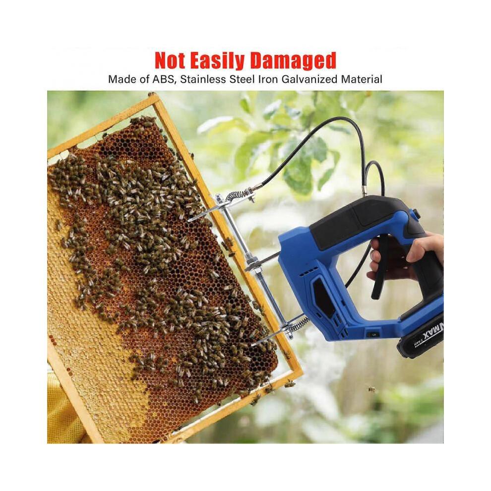 Electric Bee Remover Brushless Handheld Electric Bee Shaker Rechargeable Cordless Electric Shaker for Bee 100‑240v EU Plug Blue