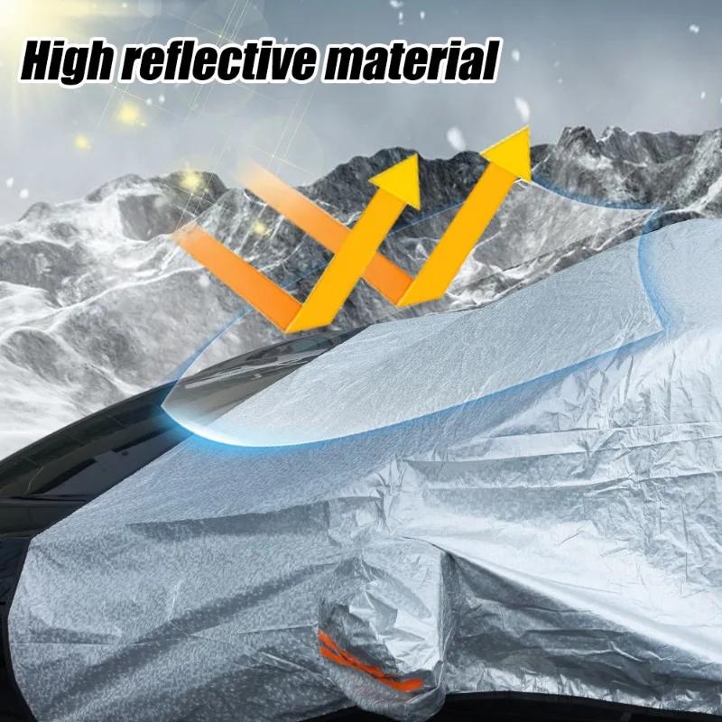 Car Windshield Cover Winter Snowproof Snow Shield Car Outdoor Dustproof Waterproof Protector Auto Exterior Covers