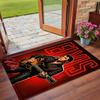 Elvis Presley Print Crystal Velvet Plush Rug Anti?Slip Wear?Resistant Floor Carpet For Indoor Household Home Decoration