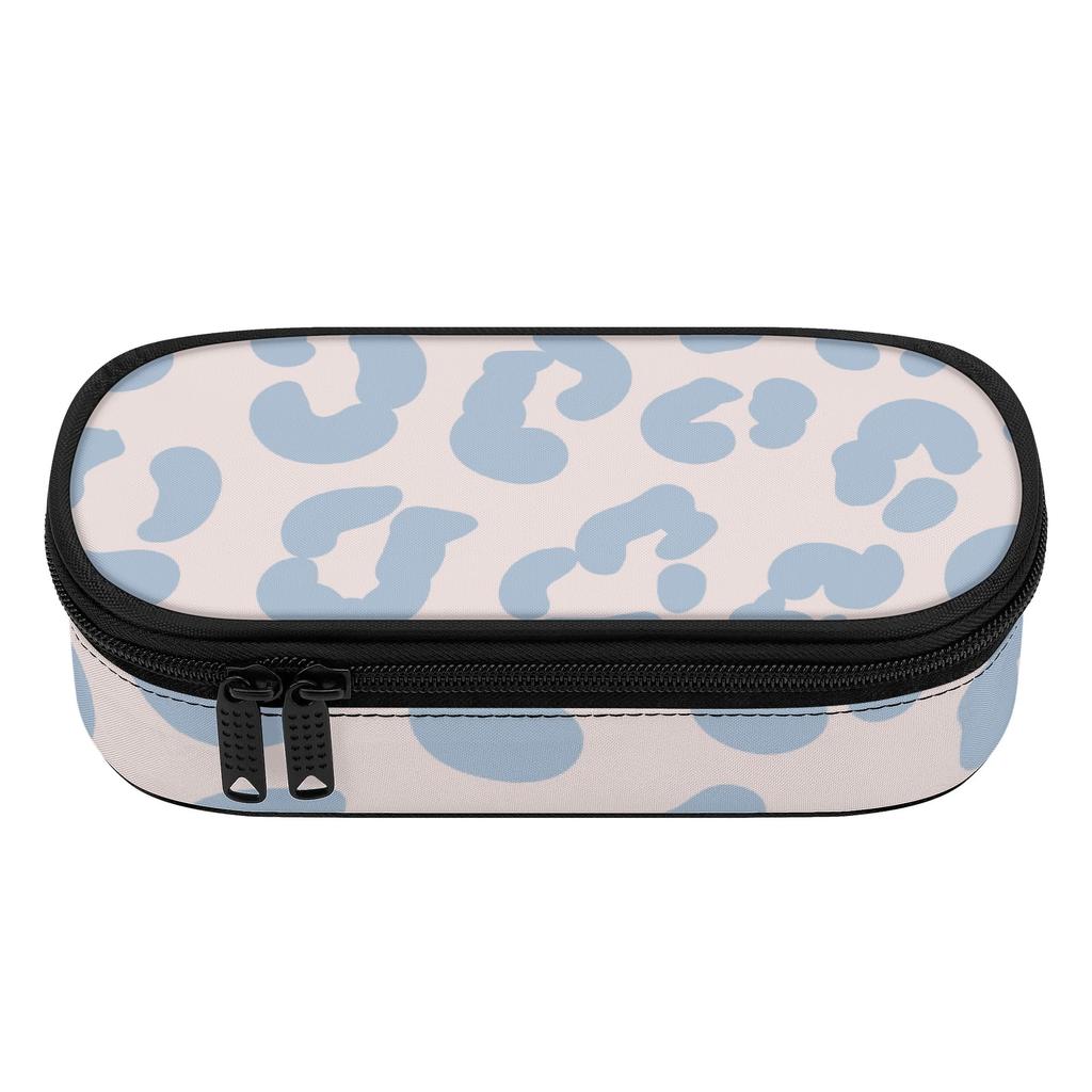 Pen Case Smooth Zipper Spacious Storage 300D Polyester with Main Storage Mesh Pocket and Organized Pen Holders for Classroom Use
