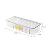 Plastic Cable Storage Box with Lid Charger Organizer New Data Line Box  Desktop Management