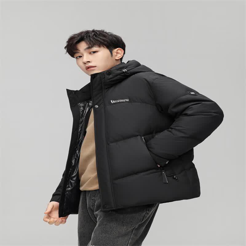 YAYA Men's Hooded Down Jacket