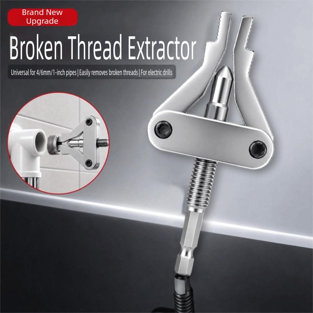 Hex Shank Broken Thread Puller Broken Pipe Extractor Angle Valve Repair