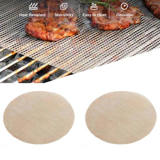 Коврик для гриля для барбекю предотвращает падение еды, равномерно приготовленный на гриле, антипригарный, устойчив к высоким температурам, легко чистится, коврик для гриля