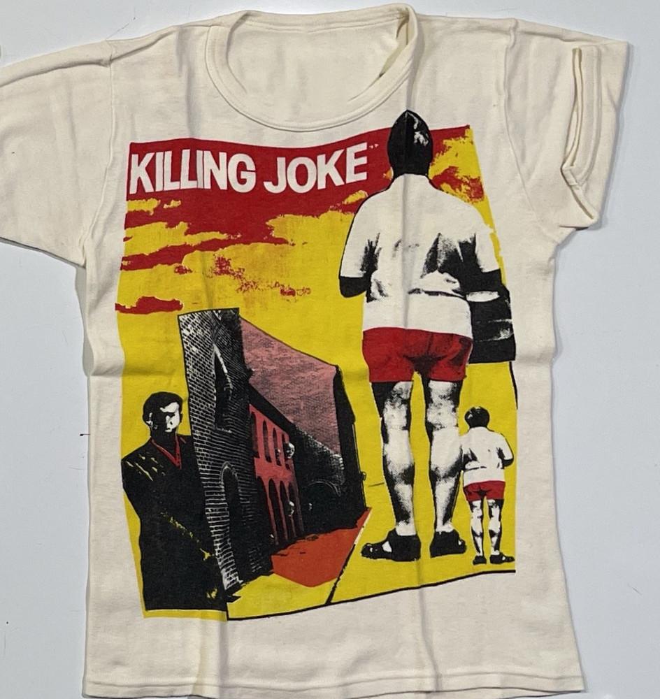 Винтажная футболка с тура KILLING JOKE Классическая унисекс Полный размер SG133 Унисекс футболка