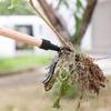 Эргономичный трудосберегающий металлический универсальный съемник сорняков с нескользящей ножкой для удаления сорняков для сада